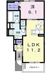 プルマージュⅢの間取り画像