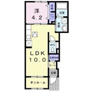 イル ルオーゴAの間取り画像