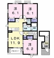 ベル ベルデの間取り画像