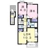 アングルワAの間取り画像