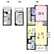 ウォーターラッド夏見台の間取り画像