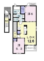 クラール Ⅰの間取り画像
