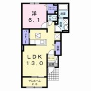 シャルマンの間取り画像