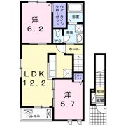 ハピア Ⅲの間取り画像