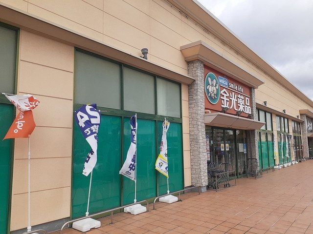 近くの金光薬局当新田店まで1,300m(徒歩17分)