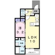 スイートグレイス Ⅱの間取り画像