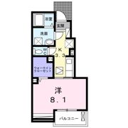 フレスカBの間取り画像
