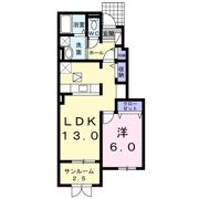 レジデンス・エクセレントBの間取り画像