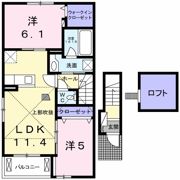 フォルシアⅠの間取り画像