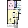 ラルカンシエル Ⅱの間取り画像