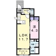 駅東館の間取り画像