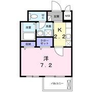 リバーサイド ガーデンの間取り画像