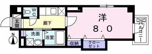 カーサ エテルノの間取り画像