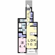 ヴィラ サブリナの間取り画像