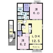 ゴールデン ステップⅡの間取り画像