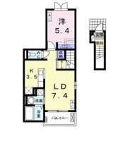 フェリシアの間取り画像