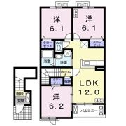 アリエッタの間取り画像