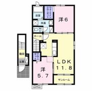 セイバリー．E Ⅱの間取り画像