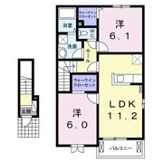 ブリーズ 打馬の間取り画像