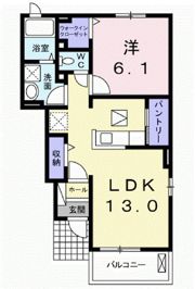 メゾン 秀光 Aの間取り画像
