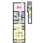 モダニスタ Bの間取り画像