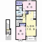 シェルブルー Aの間取り画像