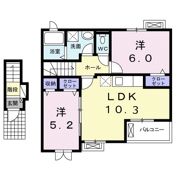 ルチアの間取り画像
