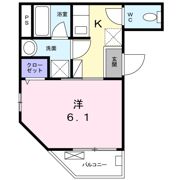 フラット・ケイの間取り画像