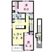 ヴェラルーナ伊賀Ⅱの間取り画像