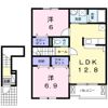 アジュールの間取り画像