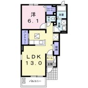 ポラリス神田Bの間取り画像