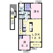 グリュックの間取り画像
