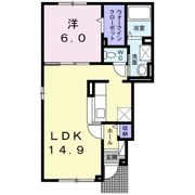 レラメールⅢの間取り画像