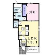 ニルマーネル高宮Ⅱの間取り画像