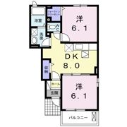 フェリース・なごみ Ⅰの間取り画像