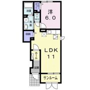 ブランシュ ネージュ Ⅰの間取り画像