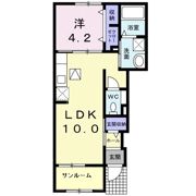 アクアミューの間取り画像