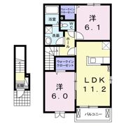 コレットBの間取り画像