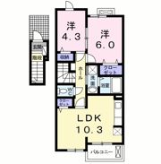 パッシィオーネ Rの間取り画像