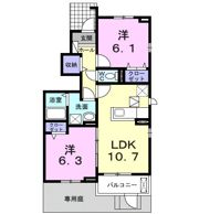 スプリング・サンライズの間取り画像