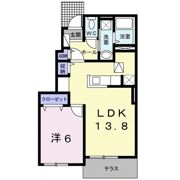 アジュール湊の間取り画像