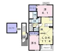 エスポワール スクエアⅡの間取り画像