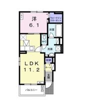 MIYAURA Ⅱの間取り画像