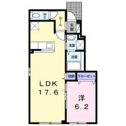 フォンターナの間取り画像