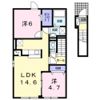 フォンターナの間取り画像
