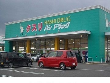 近くのハシドラッグ南福島店まで450m(徒歩6分)