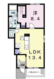 サンシャインBの間取り画像