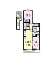 アルドーレ ブランの間取り画像