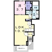 スターライズ可部南の間取り画像