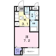 ベルオーブⅤの間取り画像